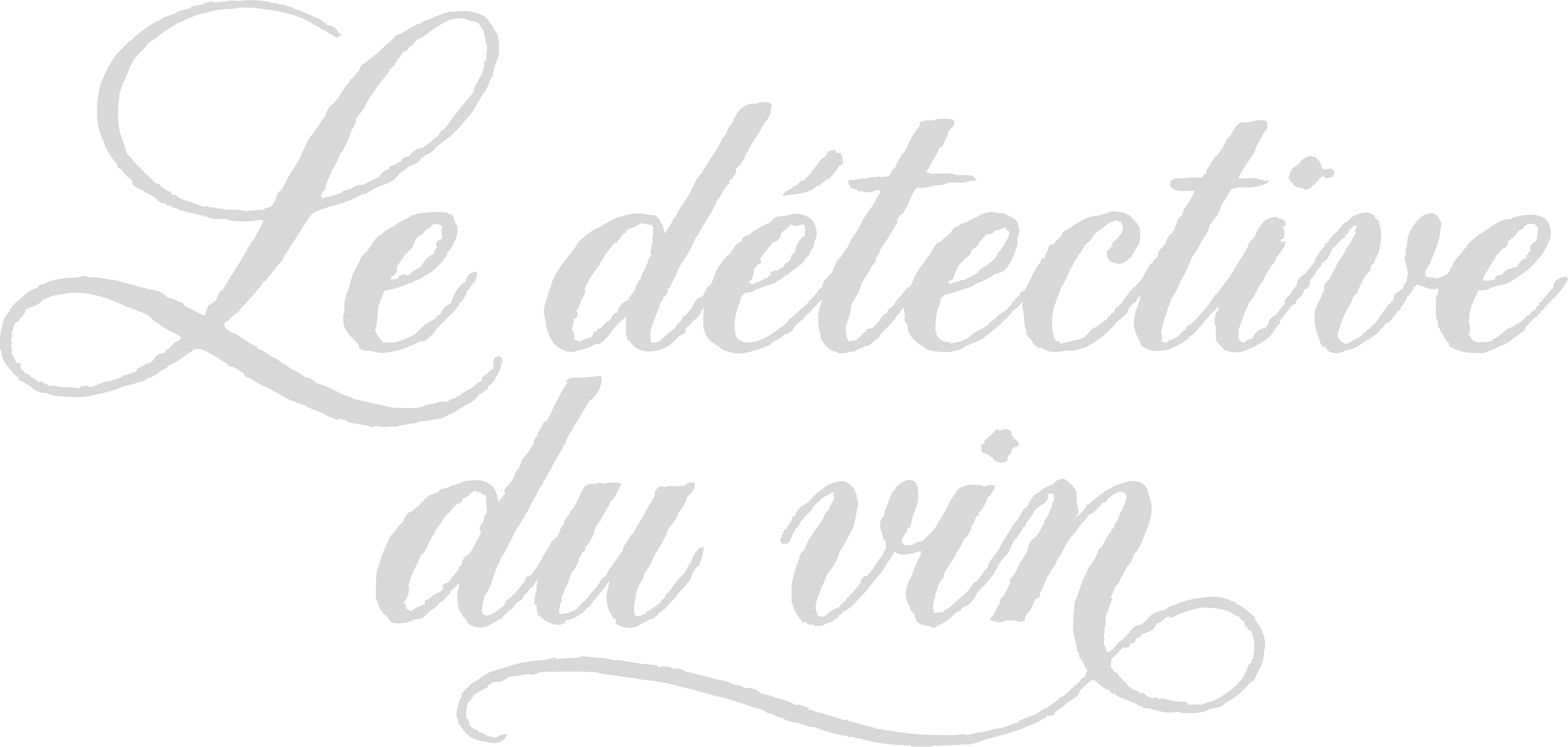 Le détective du vin